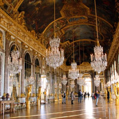 La Galerie des Glaces du château de Versailles • © Anne-Claire Morcrette
