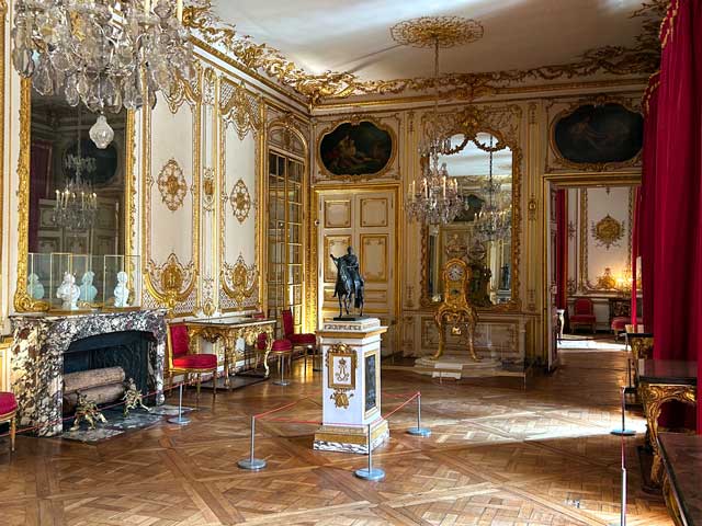 Le salon de compagnie de Louis XV • © Anne-Claire Morcrette